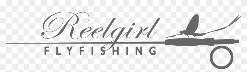 Reelgirl Flyfishing Www - Calligraphy Clipart #5619116