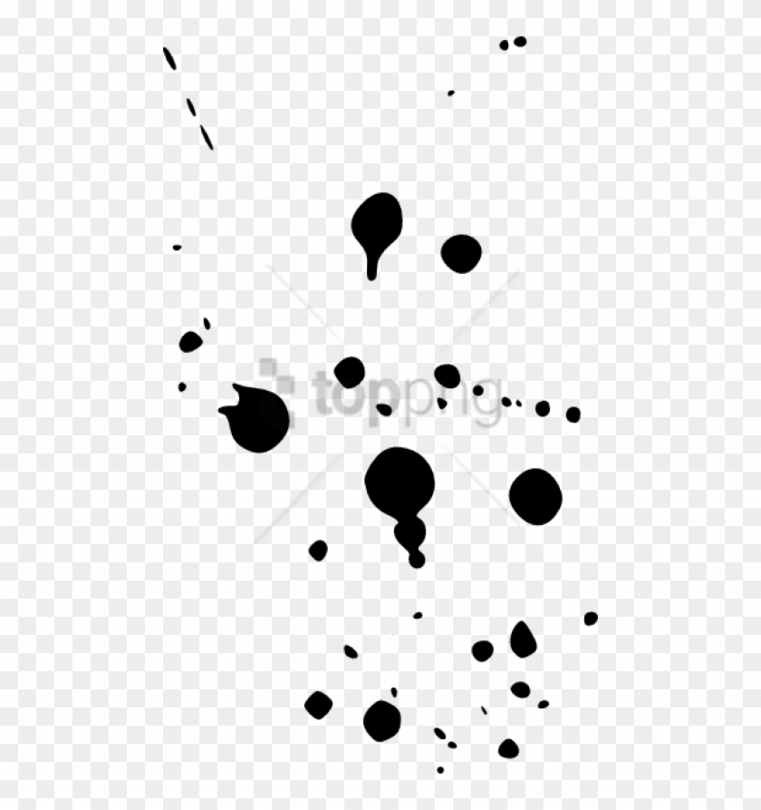 Free Png Gotas De Tinta Png Image With Transparent - Blood Splatter Clipart Transparent
