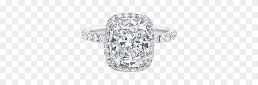 Bague Fiancaille Diamant Coussin Clipart #5619672