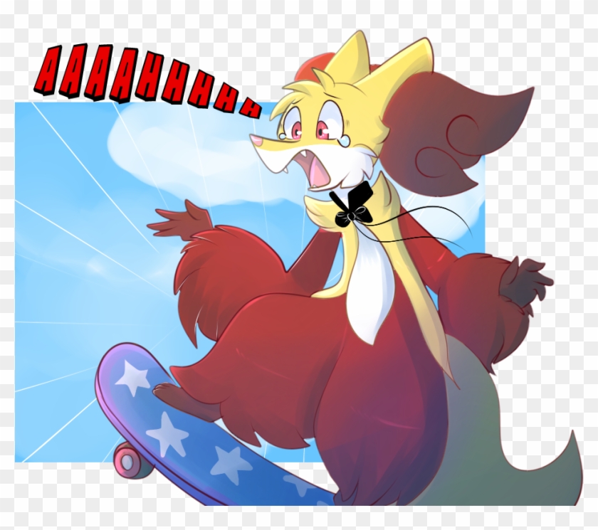 Asura Kitsune - Cartoon Clipart