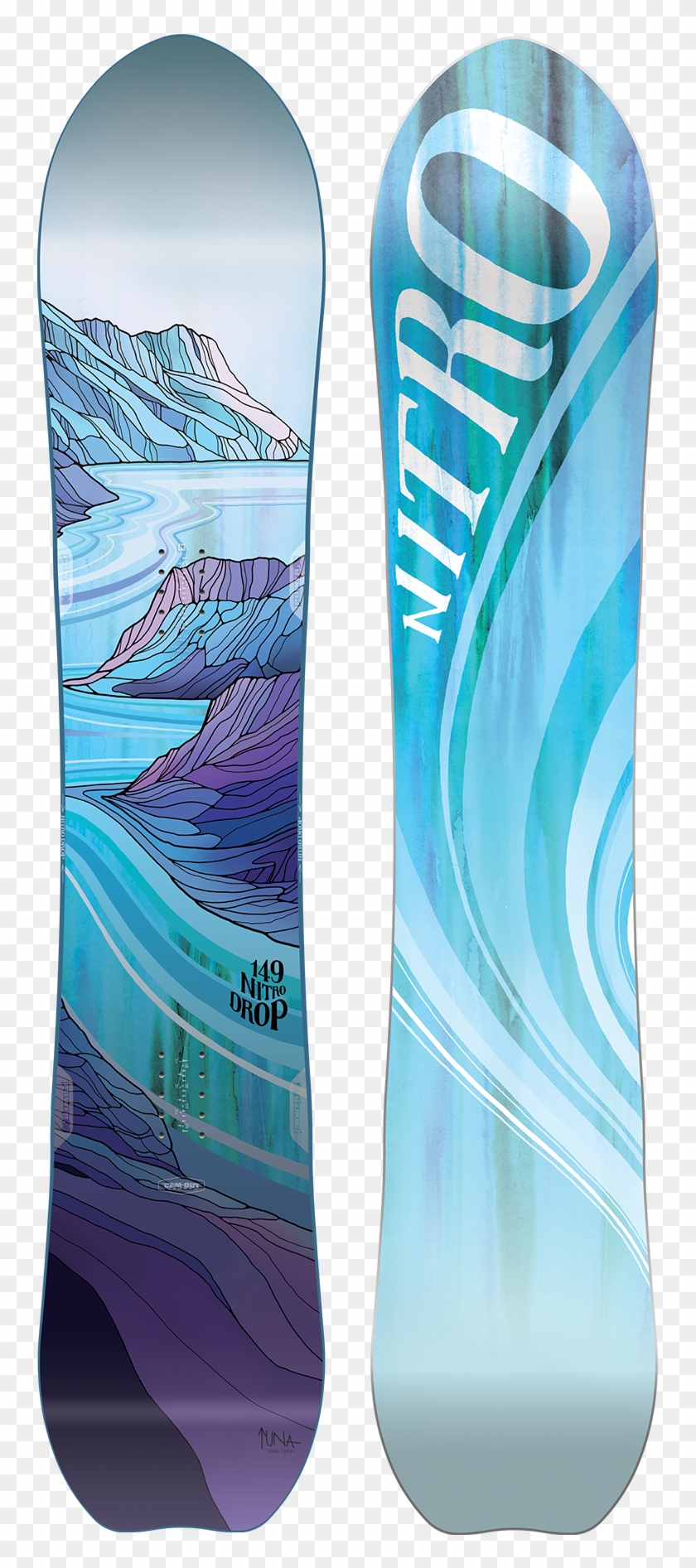 Signature Model Iuna Tinta 2017 / - Nitro Snowboards Clipart #5619894