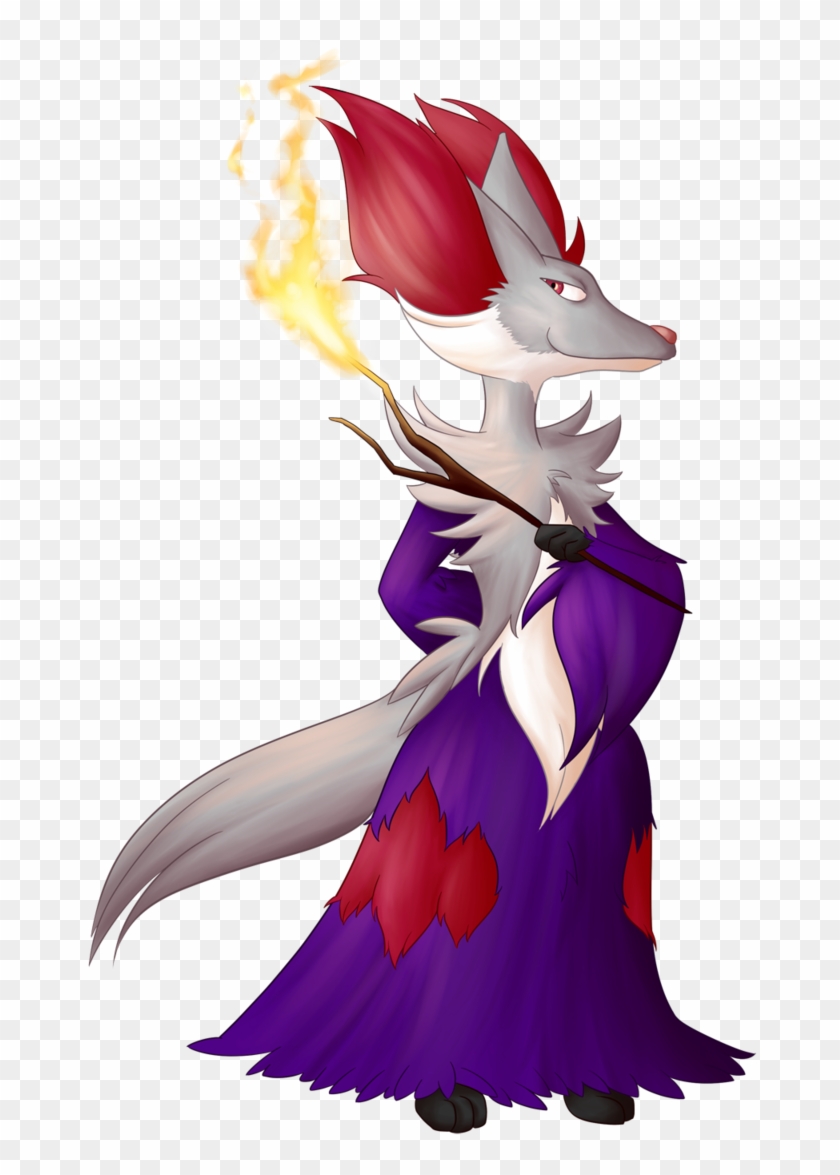 Free Stock Fire It Up Shiny Delphox By Demonicsugarcube - Cartoon Clipart #5620145