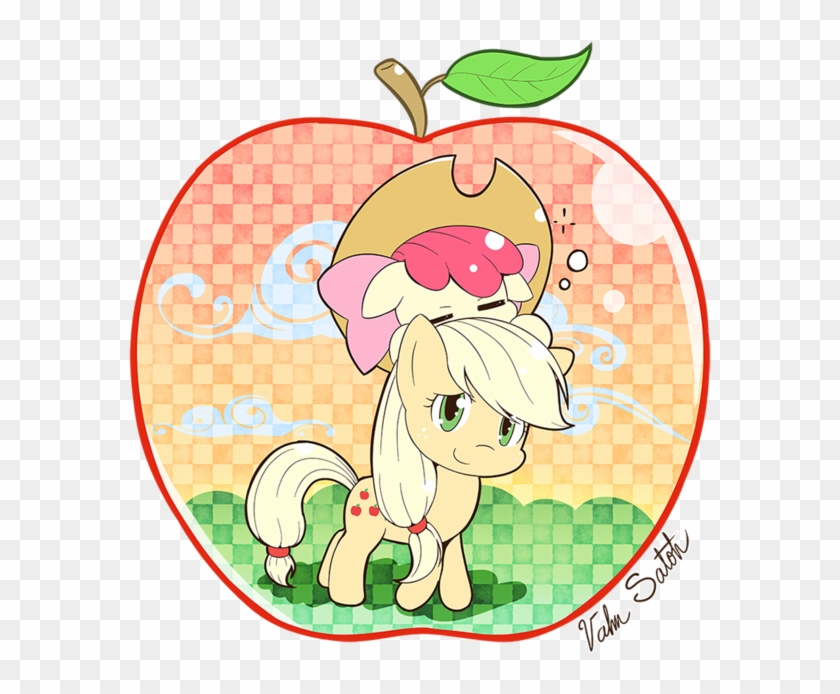 Apple, Apple Bloom, Applejack, Apples To The Core, - Cartoon Clipart