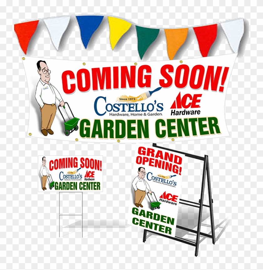 Home / Banners & Signs / Grand Opening Package - Cartoon Clipart