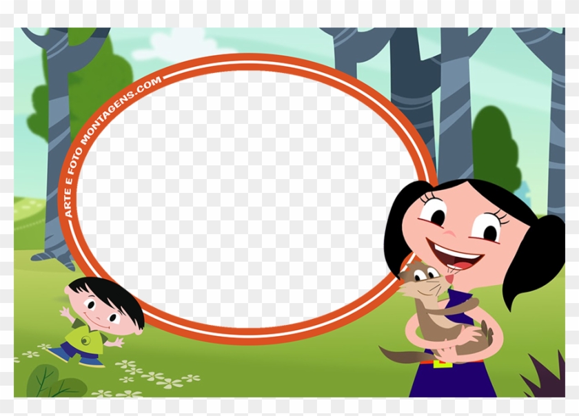 Daniela Genovese - Convite Animado Show Da Luna Para Editar Clipart