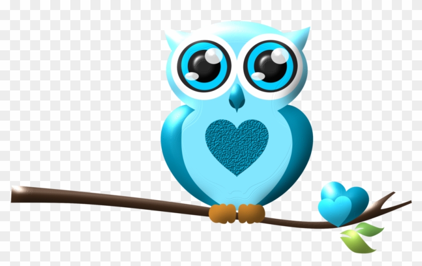 Buho Azul Png Clipart #5622033