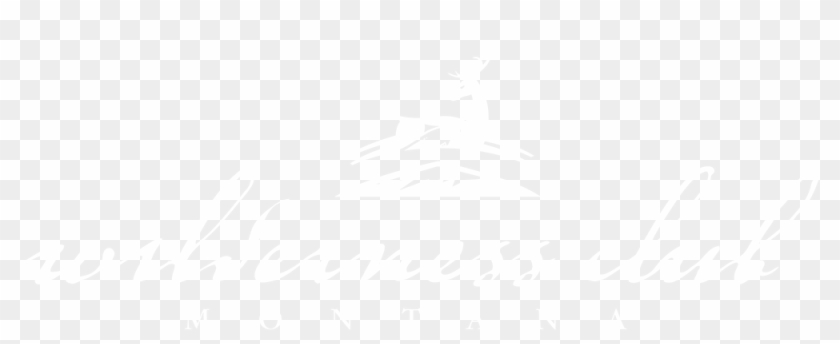 Wilderness Club Montana - Johns Hopkins Logo White Clipart