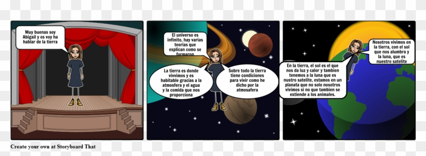 El Universo - Hablemos Del Futuro Storyboard Clipart