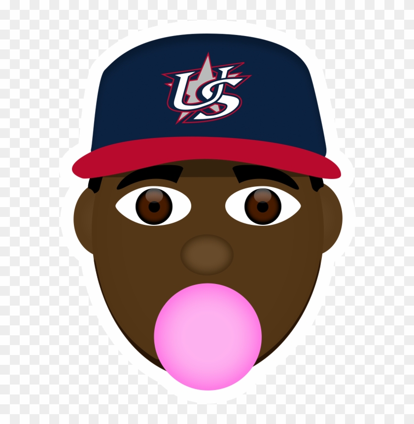 Simplyaj10 Stays Hot, Rips One Out - Usa Baseball Clipart #5622482