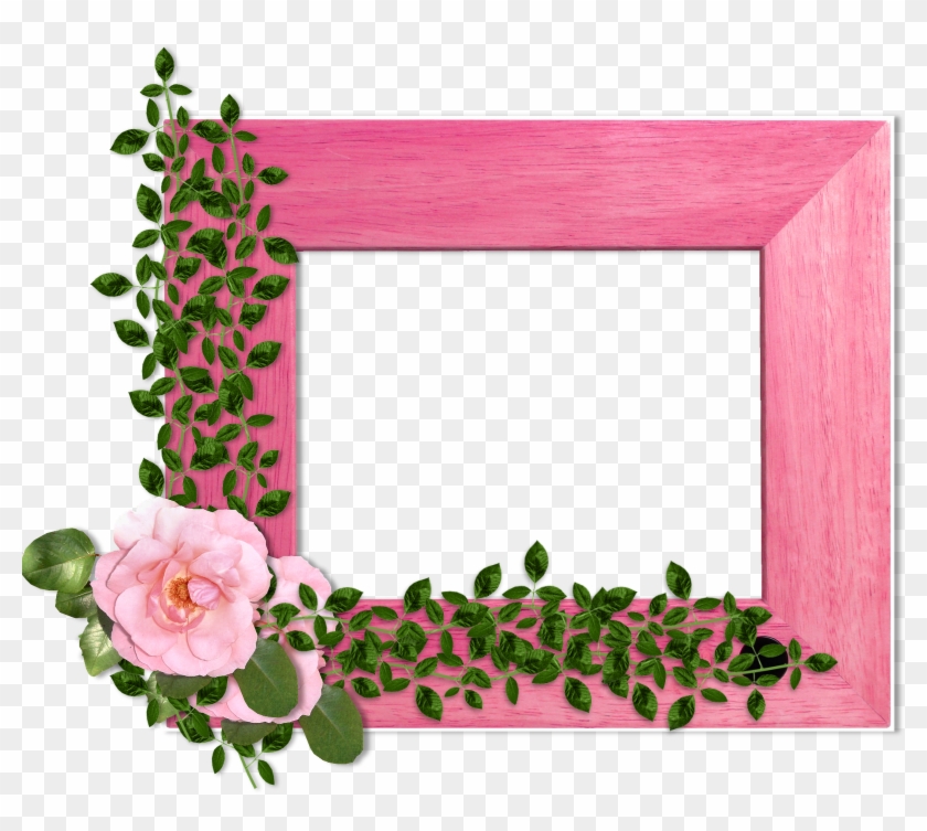 Marcos Para Photoshop Y Algo Mas Madera Con Flores Clipart #5622746