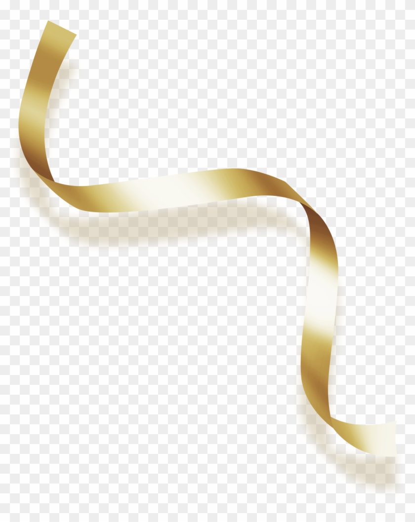 Cinta De Oro Textura Decorativa - Cinta De Oro Png Clipart #5623110