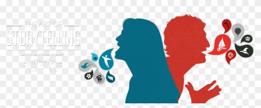 The Art Of Storytellilng - Story Teller Clipart