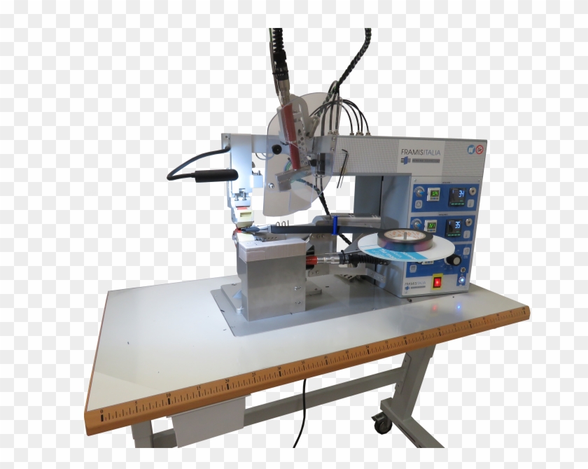 The Machine Is Developed To Apply Tapes To The Edge - Milling Clipart