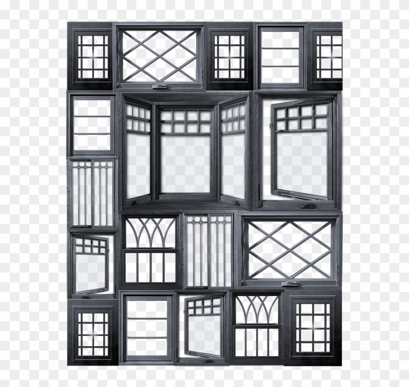 Ventanas, Ver, Punto De Vista, Visualización, Fuera - Sash Window Clipart #5624313