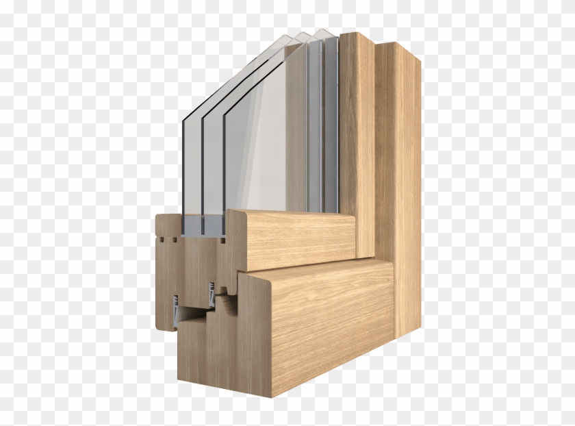M80 - Perfiles Ventana Madera Maciza Clipart #5624373