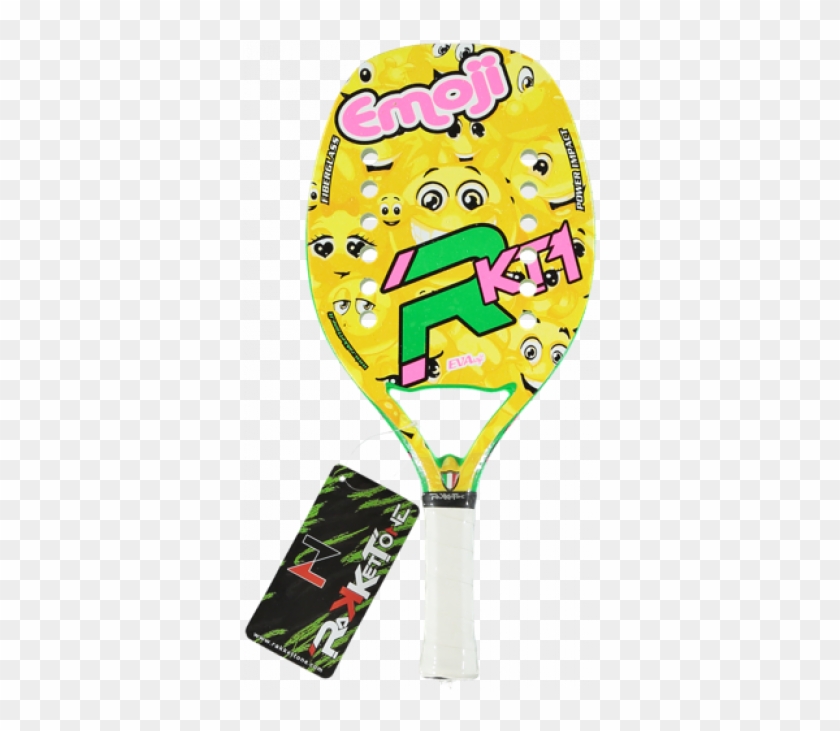 Racchetta Beach Tennis Rakkettone Emoji - Tennis Racket Clipart #5624609