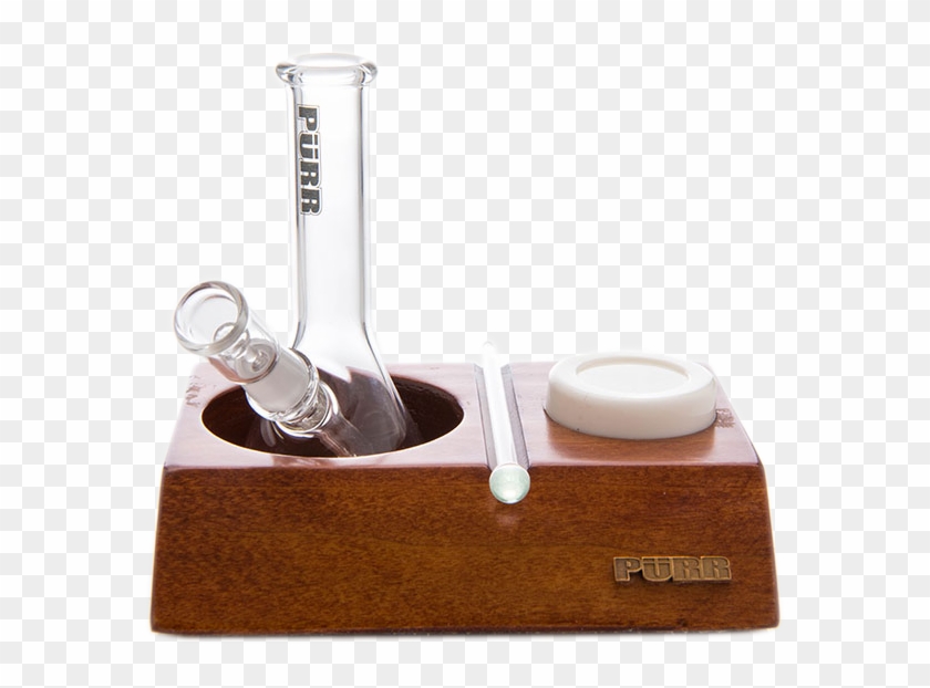 All In One Set By Purr Glass - Wood Dab Rig Clipart