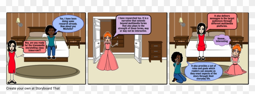 Transmedia Storytelling - Comics Clipart