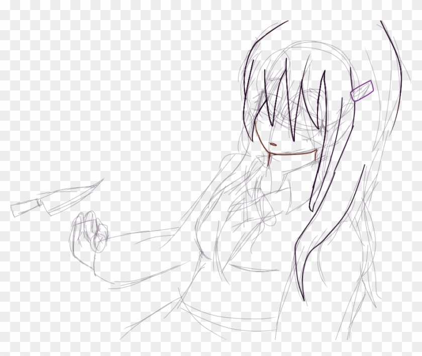 Yuri's Death Scene In My Style Spoilers - Sketch Clipart