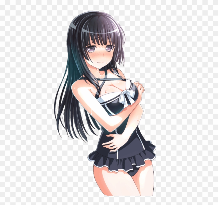 Yuri Ddlc Sprite Download - Rinko Shirokane Png Clipart