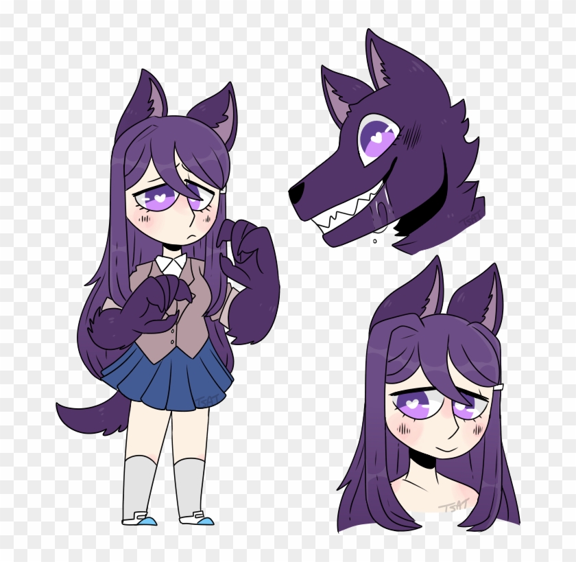 Doki Doki Literature Club - Doki Doki Literature Club Monster Clipart