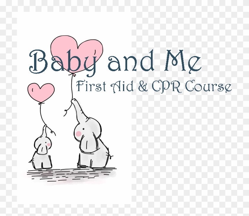 Save My Breath Baby And Me First Aid, Cpr - Heart Clipart #5625491