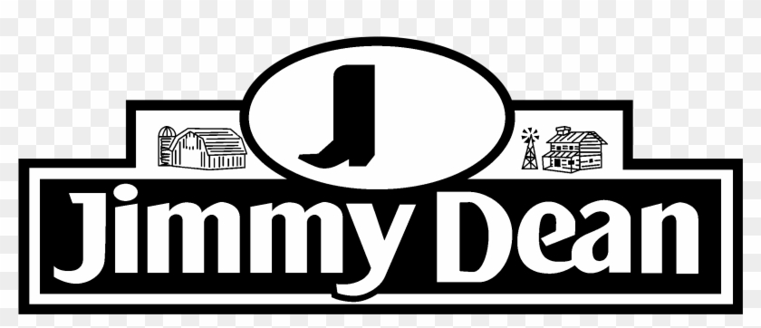 Jimmy Dean Logo Black And White - Jimmy Dean Sausage Clipart
