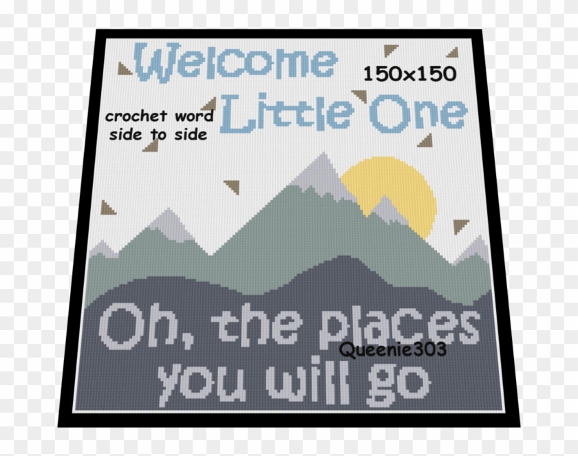 Oh, The Places You Will Go - Poster Clipart