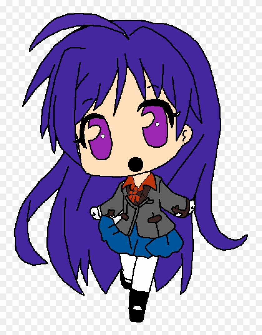 Doki Doki Yuri My 2 Fav - Chibi Clipart #5626054