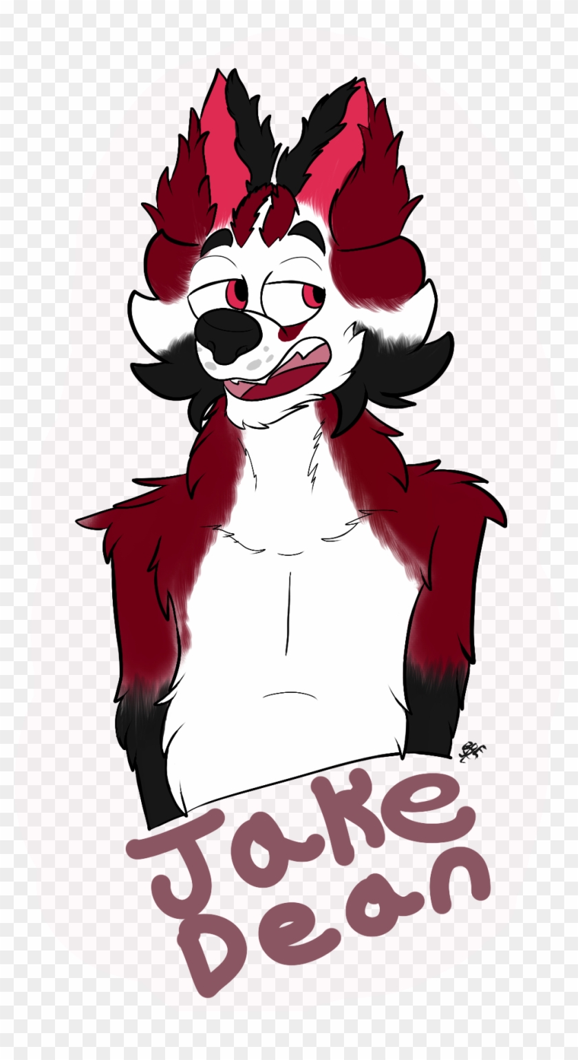 Jake Dean The Mad Husky Badge Clipart , Png Download - Cartoon Transparent Png