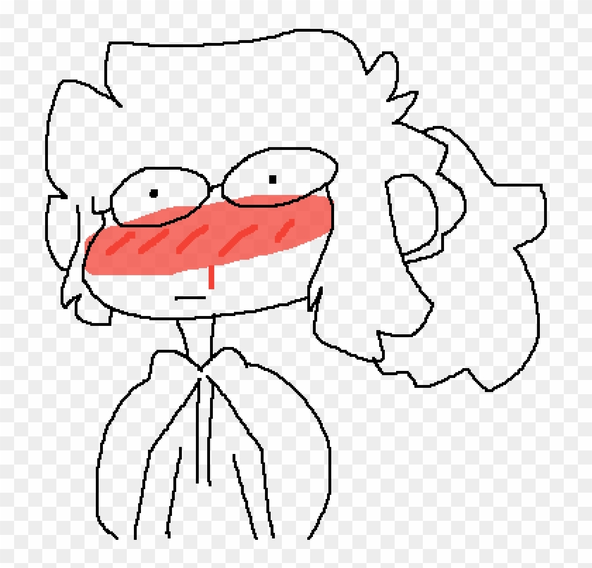 Blushing Mess - Cartoon Clipart