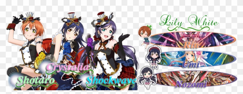 Arigatou Minna ~ Team Muse - Cartoon Clipart