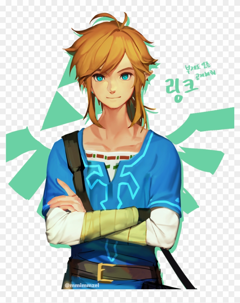 I Know You Do A Lot Of Drawing Requests, And I Apolgize - Link Breath Of The Wild Fanart Clipart #5627424