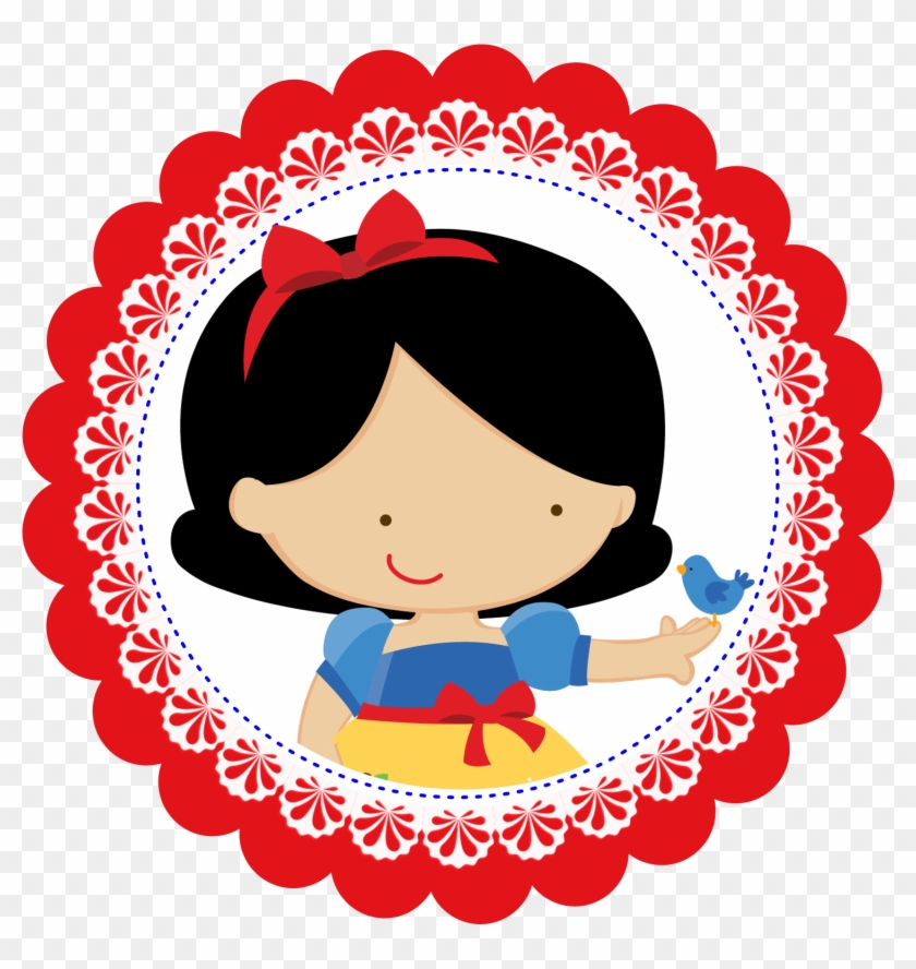 Branca De Neve Cute Png - Escalope Png Clipart