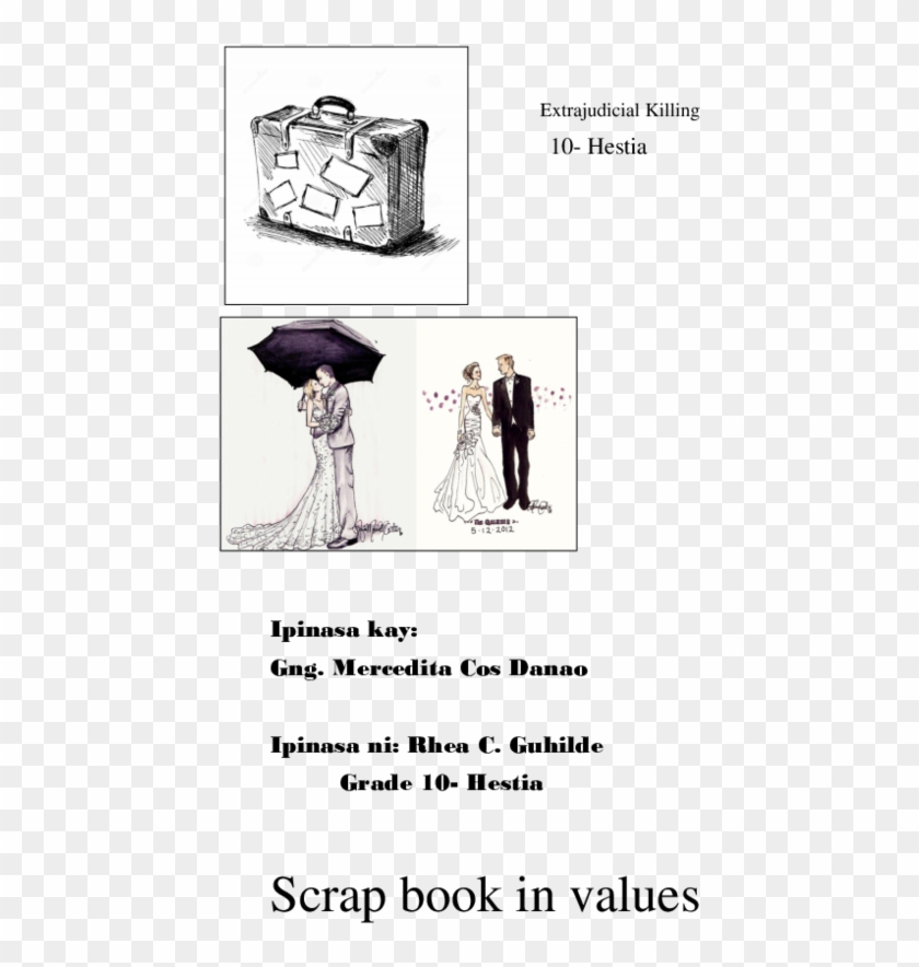 Extrajudicial Killing Scrap Book In Values - Cartoon Clipart