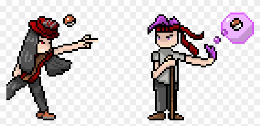 Pokemon Trainers - Cartoon Clipart #5628475