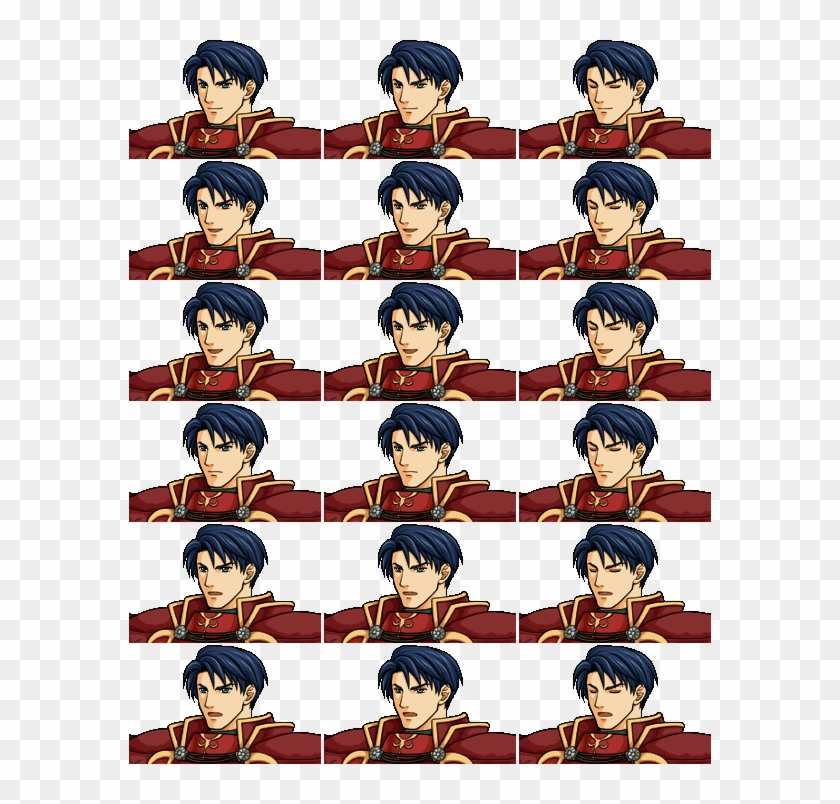Sprite Of Zelgius - Zelgius Fire Emblem Sprites Clipart