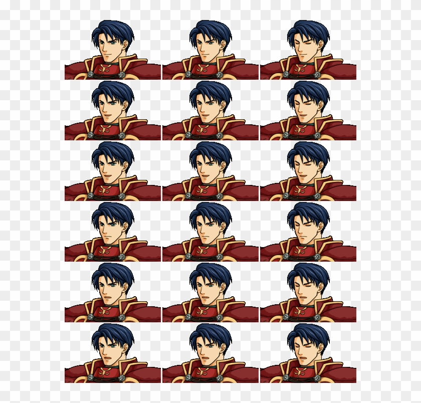 Sprite Of Zelgius - Zelgius Fire Emblem Sprites Clipart #5628628