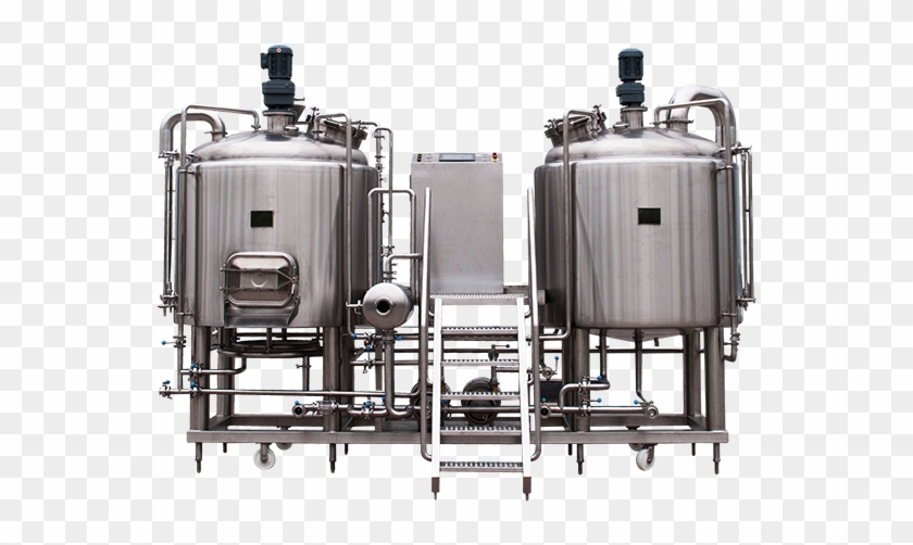 Ndl Craft Supplies Turnkey Brewing Systems To Breweries - 2 Vessel Brew House Clipart #5628630