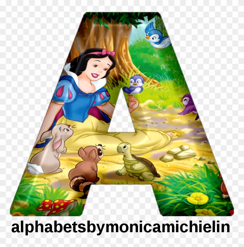 Branca De Neve Alfabeto Png - Convite Da Branca De Neve Clipart