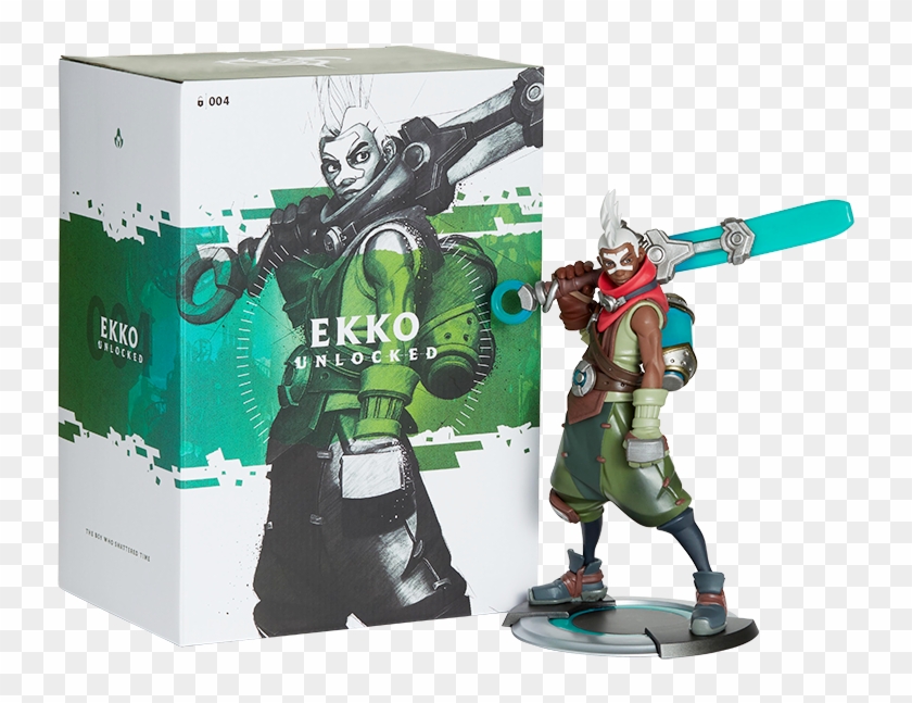 Previous - League Of Legends Ekko Statue Clipart