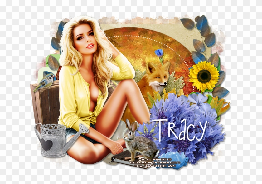 Photo Wheatfieldbeautytracy - Sunflower Clipart