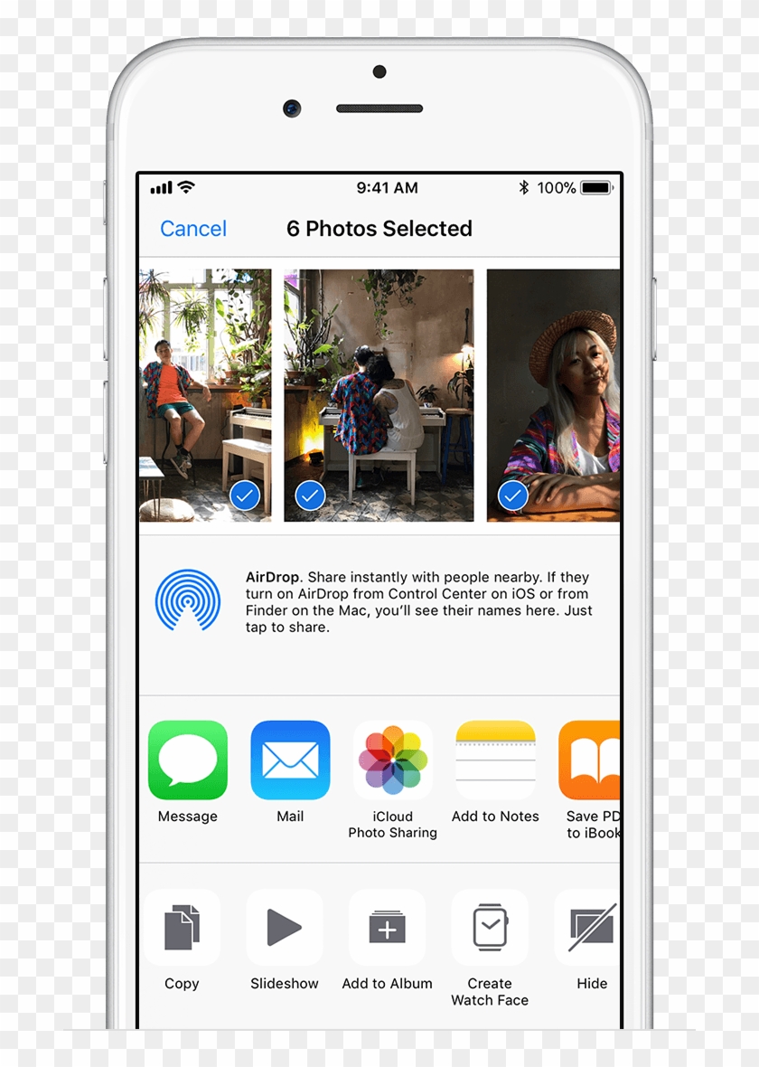 Add Photos And Videos - Shared Album Iphone Clipart #5629585