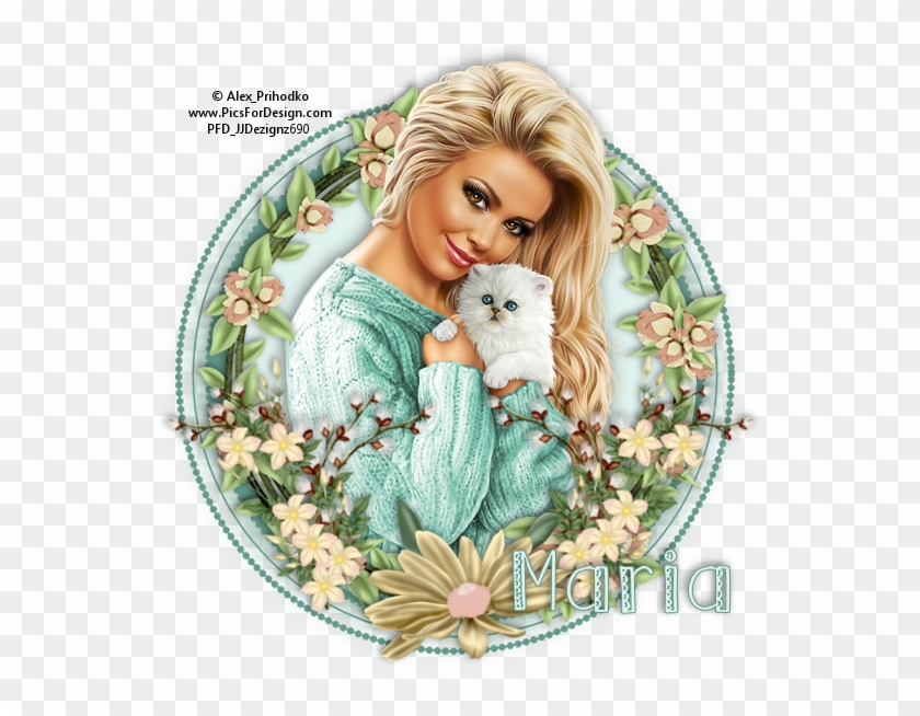 Alex Prihodko Tina Look Maria Byjennie - Floral Design Clipart