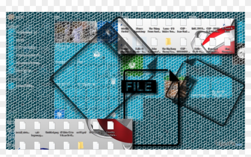 Showing Blank Icons On Windows - Mesh Clipart #5629812