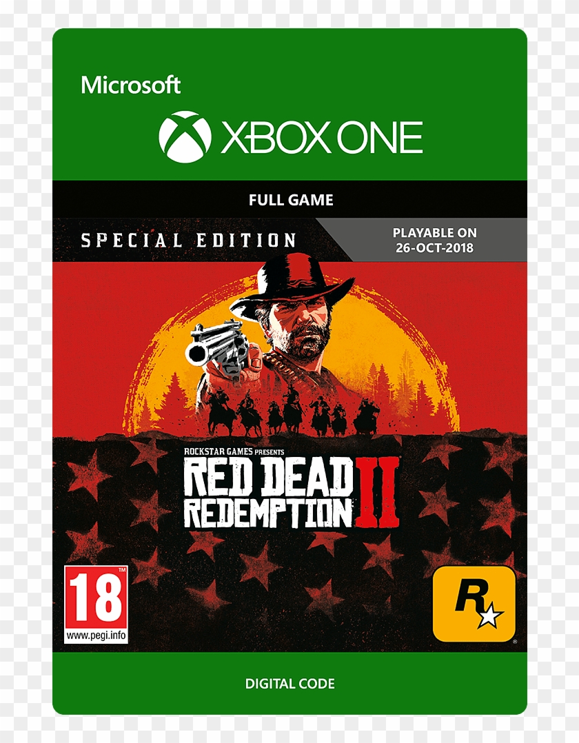 Red Dead Redemption 2 Xbox One Download Clipart #5629844