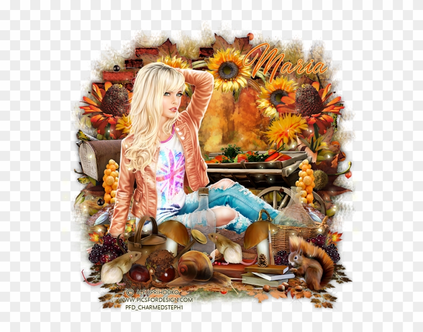 Autumnalreceptionmaria Bysteph - Sunflower Clipart