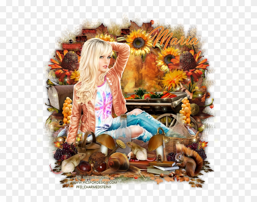 Autumnalreceptionmaria Bysteph - Sunflower Clipart #5630173