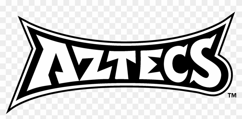 San Diego State Aztecs Logo Black And White - Aztecs Clipart