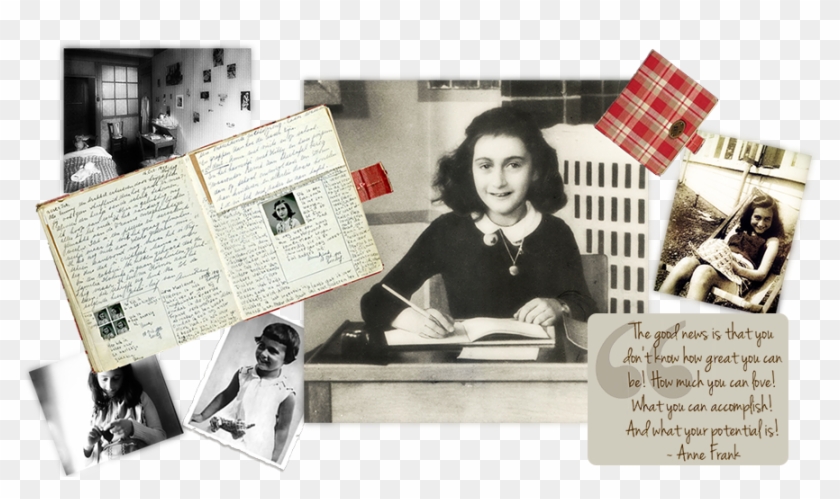 Anne Frank , Png Download - Bergen Belsen Anne Frank Clipart #5631883